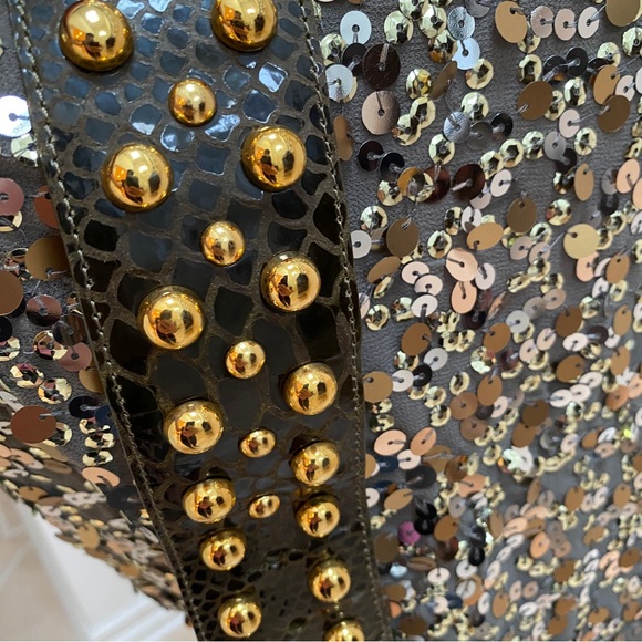 SLOUCHY SEQUIN TOP SIZE M - Picture 13 of 13